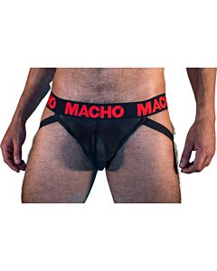 Jock Macho Vermelho/Preto