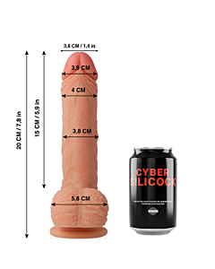Silicock Cyber Realista 20cm