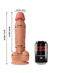 Silicock Líquido Realista 19cm