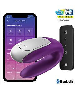 Vibrador Duplo Prazer Lilás