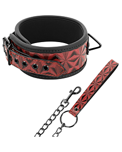 Colar Vermelho Vegano em Neoprene