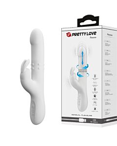 Vibrador Rotativo Prateado PrettyLove Reese