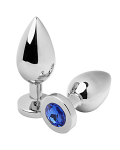 Plug Anal Diamante Azul