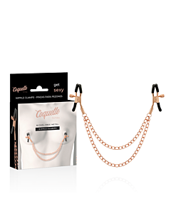 Prendedores Fantasia Chic Nipple Chain