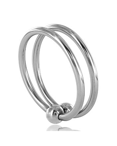 Anel Duplo Glans Metal Hard
