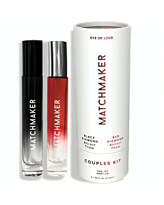 Kit Diamante Negro e Vermelho Eye of Love - Perfume de Feromônios 10 ml