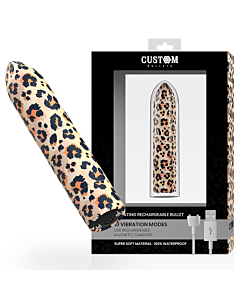 Bala Recarregável Leopard - Intensidades Personalizáveis
