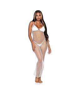 Vestido Branco Red Trenzada