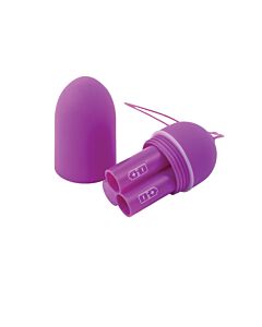 Bnaughty Vibrador com Controlo Remoto Roxo
