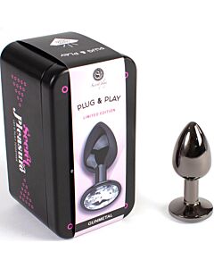 Plug Gunmetal Pequeno Rebelde