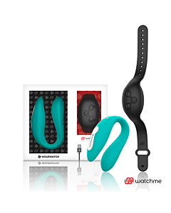 Vibrador Watchme Dual Tech Aqua/Azabache

