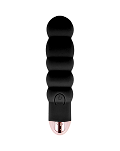 Vibrador Six Black: Prazer Recarregável