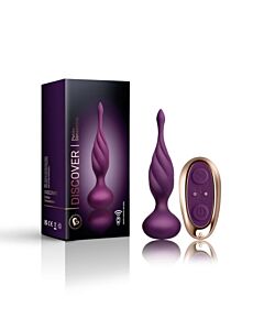Estimulador Anal Lilás Sensualidade Profunda