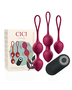 Bolas Vibratórias Kegel com Controlo Remoto