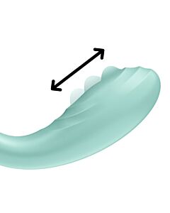 Vibrador Ponto G Verde: Rollgasm