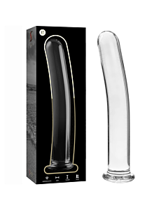 Dildo de Cristal Nebula 18,5 cm Transparente