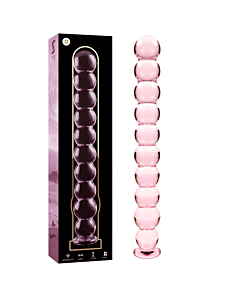 Dildo de Cristal Nebulosa Rosa