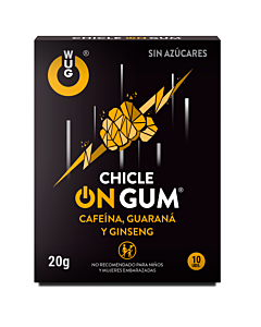 Chiclete Energético Café Ginseng Guaraná