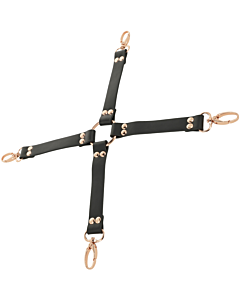 Hogtie Coquette Chic em Couro Vegano