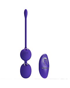 Bolas Vibratórias Controle Remoto Violeta Love