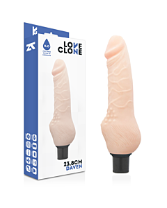 Dildo com lubrificação automática Daven Realfeel