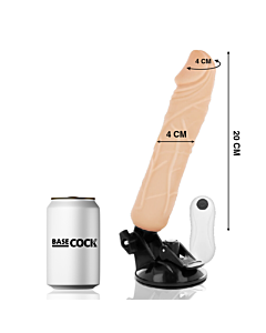 Vibrador 20 cm - Controlo Remoto Sem Fios