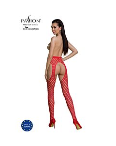 EcoPaixão Bodystocking Vermelho