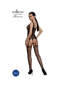 EcoPaixão Bodystocking Preto