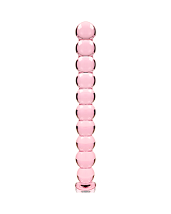 Dildo de Cristal Nebulosa Rosa