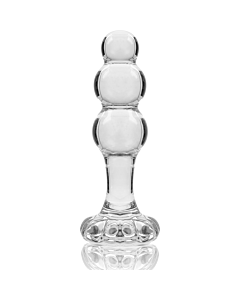 Plug Nebuloso Transparente
Insira um pouco de diversão nebulosa na sua vida sexual com este plug transparente. A sua textura suave e a forma cônica facilitam a sua introdução, enquanto a base alargada e segura permite uma utilização confortável. Experime