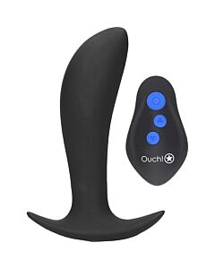 Plug Anal Vibratório com Controlo sem Fios - Preto