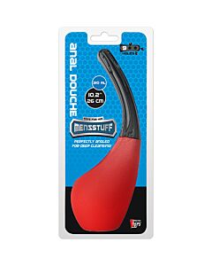 Chuveiro Anal Menzstuff 9 Orifícios Vermelho/Preto