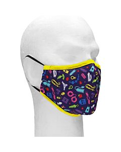 Máscara Kinky com Filtros - Acessório Sensual e Proteção Absoluta