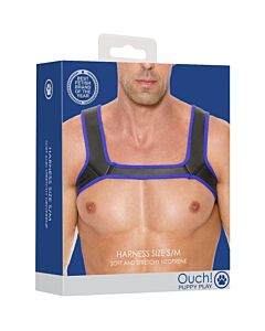 Arnês de Neoprene Azul PuppyFlex