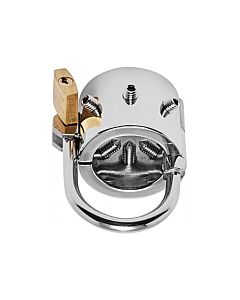 Spiked cbt dispositivo de castidad separador de escroto