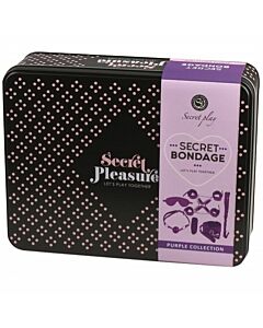 Kit Intenso de Bondage Roxo 8P