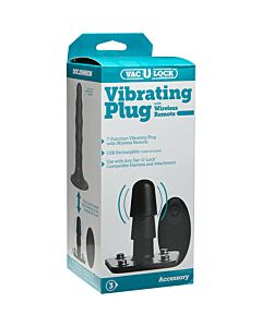 Vac-u-lock plug vibrador control remoto