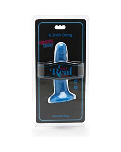 Dildo Feliz 15cm - Azul