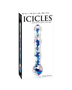 Número vibrador de vidro 8 Icicles
