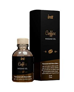 Gel de massagem com café Intt - 30ml