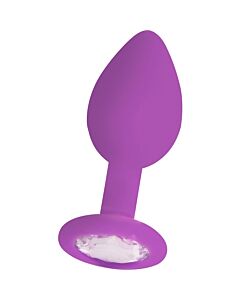 Plug Diamante Roxo