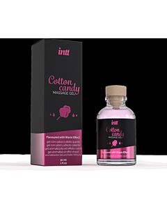 Aroma de algodão doce em gel de massagem beijável - 30ml