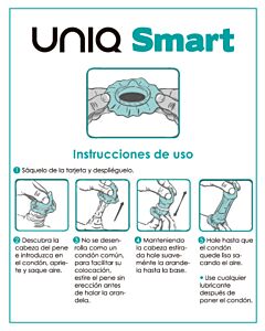 Preservativo Uniq Smart Eco - Pack 3 uds. - Preservativo Uniq Smart Eco - Pacote 3 unid.