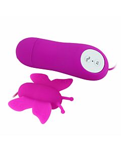 Ovo Vibratório Borboleta Rosa 12 Velocidades