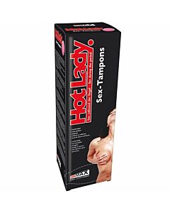 Tampões Sensuais Ladybox 8 unidades