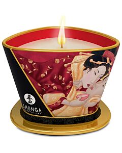 Vela Massagem Morango Ardente Sensual