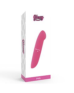 Vibrador Rosa Brilhante
