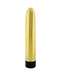 Slim-linha ouro vibrador várias velocidades