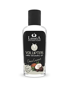 Intimateline Luxuria Gel Massagem Comestível Coco e Creme - 100 ml