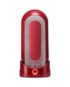 Tenga Flip 0 Zero Vermelho com Aquecedor